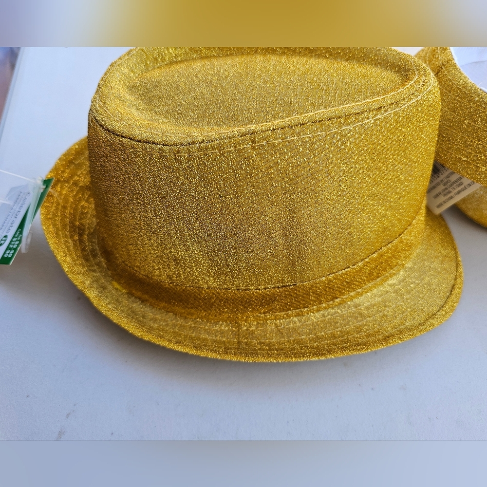 Celebrate It Gold Cadet Hat Accessories
